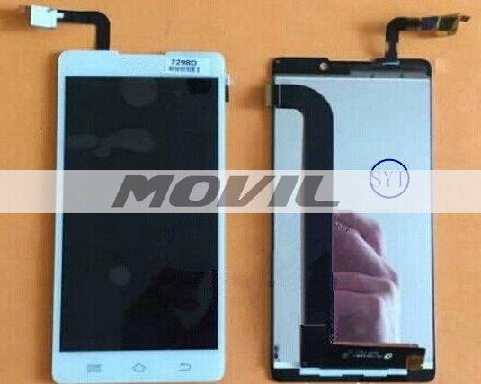 Black and White Color LCD display with touch screen digitizer assembly for coolpad 7298D